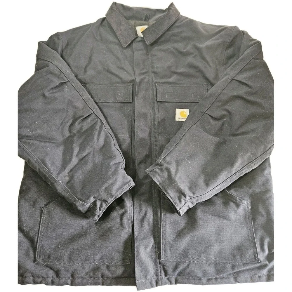 Carhartt Heavy Duty Jacket Men's Size 2XL Bomber Style Regular Fit Vintage